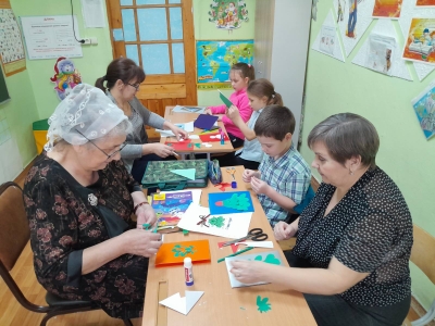 Новогодняя открытка солдату в д. Шапша