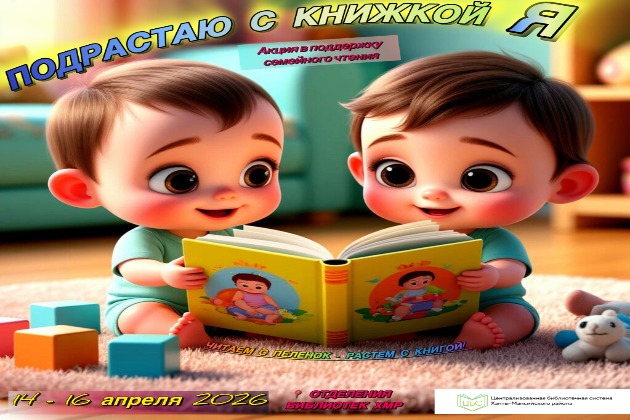 ПОДРАСТАЮ С КНИЖКОЙ Я 2026