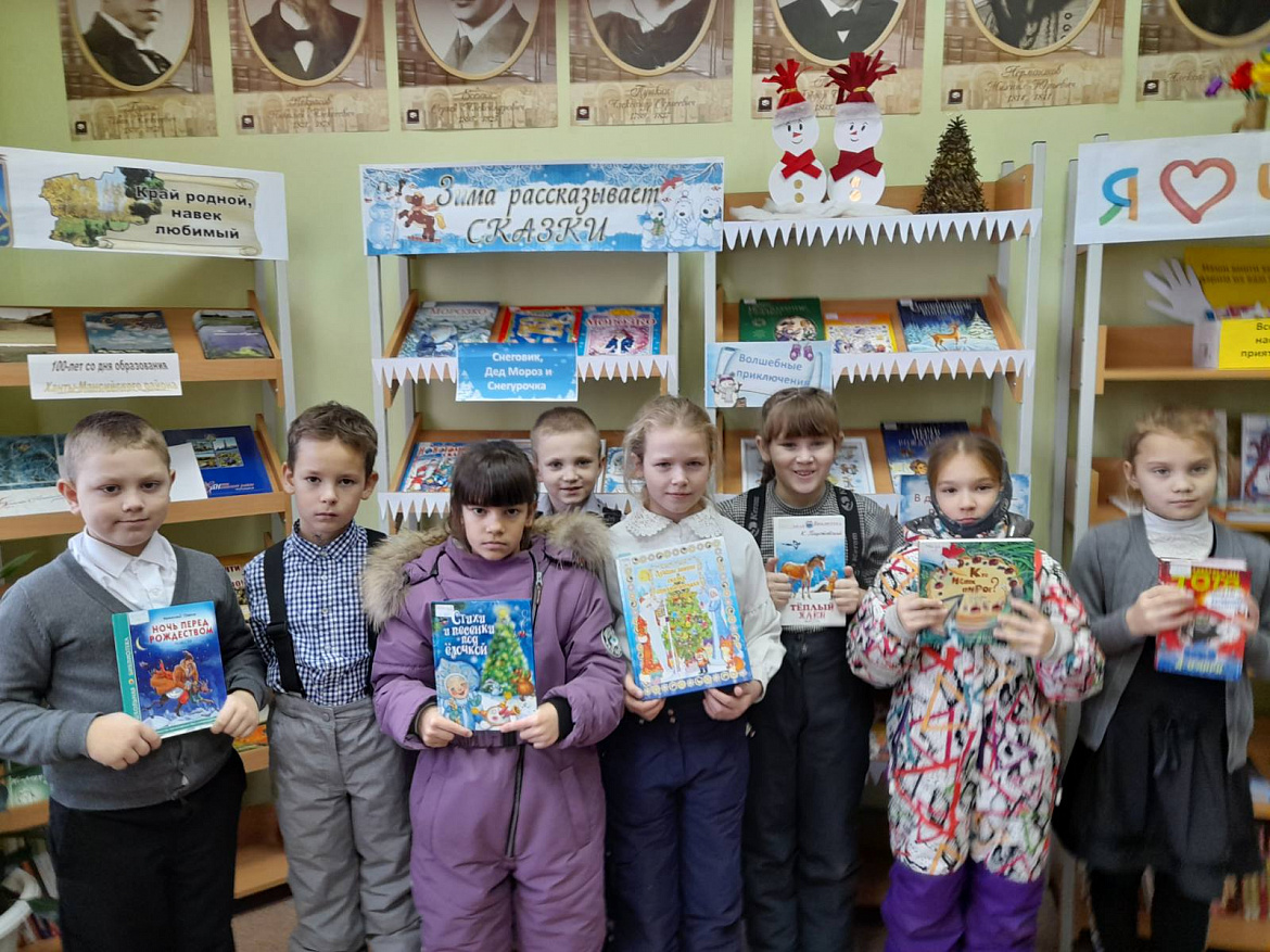 Зима рассказывает сказки