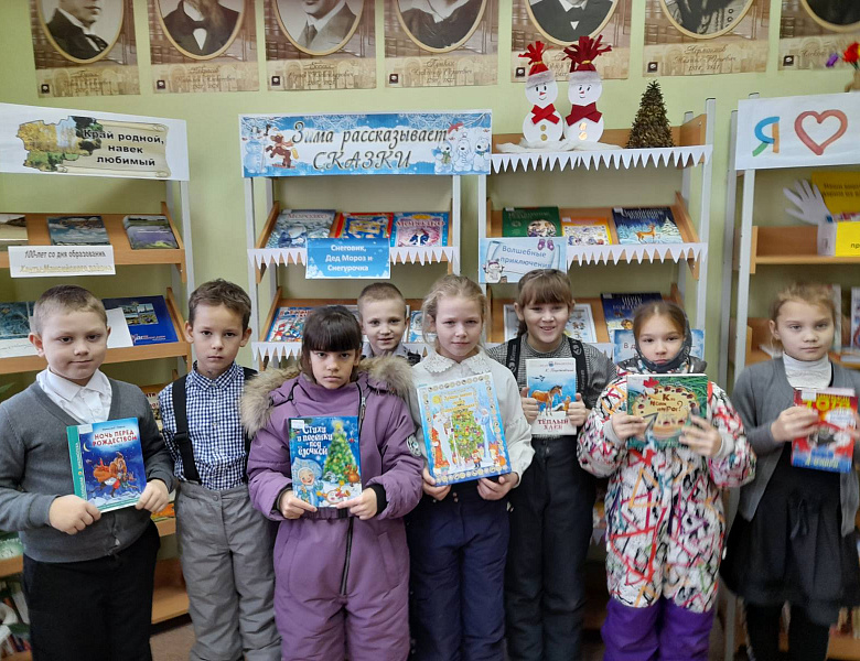 Зима рассказывает сказки