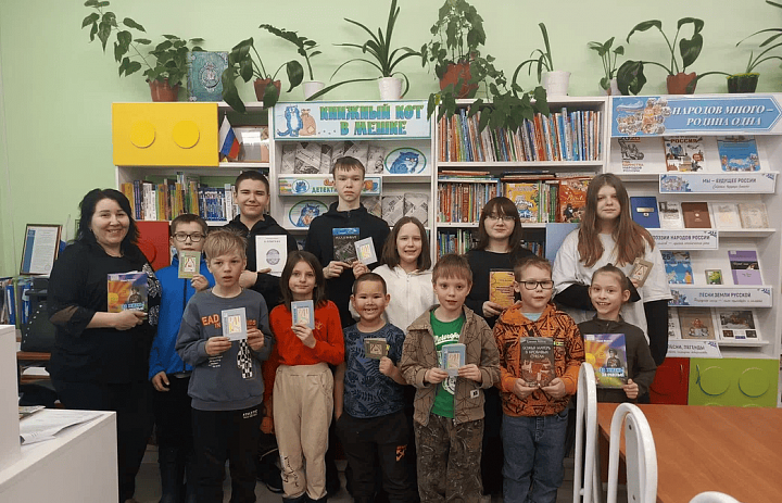 Открытие Недели детской книги в библиотеке п. Сибирский