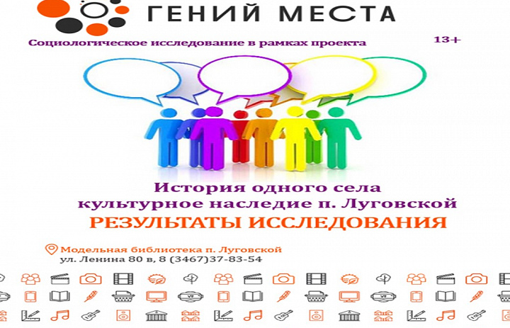 История одного села, культурное наследие п.Луговской