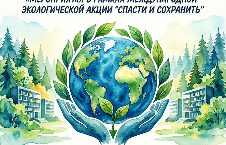 Мероприятия в рамках акции Спасти и сохранить