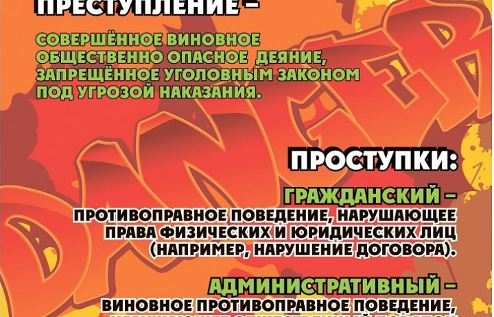 Виды правонарушений